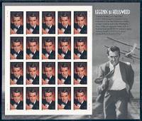 Cary Grant - Mint Sheet 8th in Legends of Hollywood Series United States, 2002